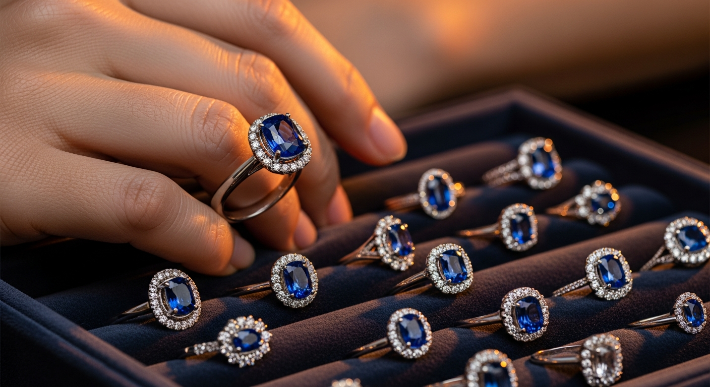 Guide expert pour choisir bague saphir femme